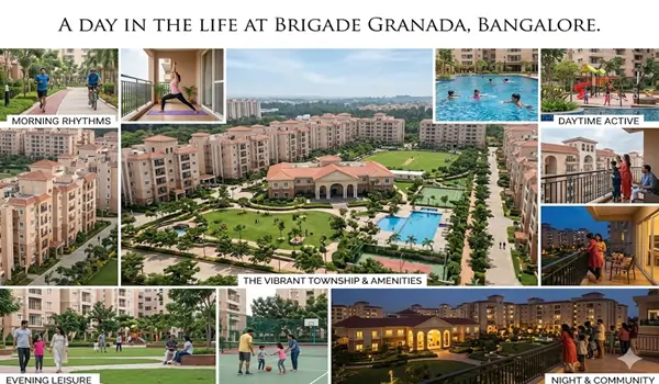 A Day in the Life at Brigade Granada | Luxury Living in East Bangalore A Day in the Life of a Resident at Brigade Granada