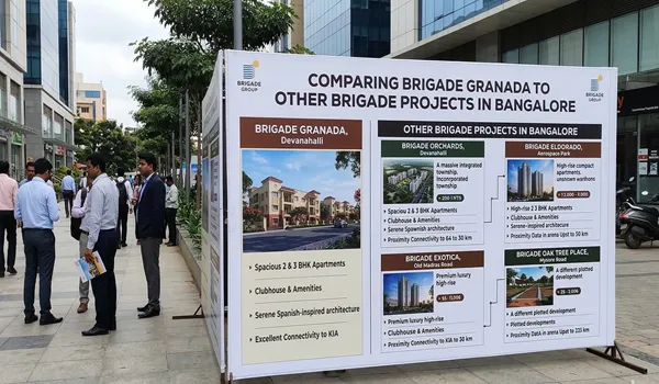 Comparing Brigade Granada to Other Brigade Projects in Bangalore Comparing Brigade Granada to Other Brigade Projects in Bangalore