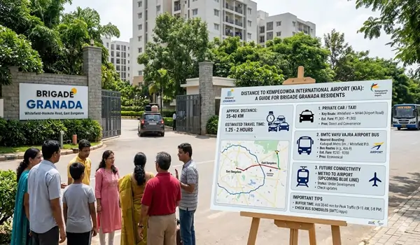 Distance from Kempegowda Airport to Brigade Granada: 2026 Commute Guide Distance from Kempegowda International Airport: A Guide for Brigade Granada Residents