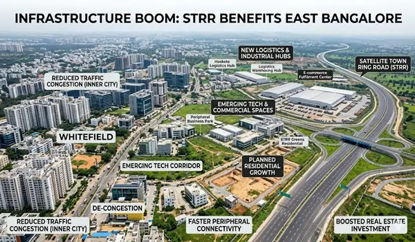 Infrastructure Boom: How the STRR Benefits East Bangalore Infrastructure Boom: How the Satellite Town Ring Road (STRR) Benefits East Bangalore