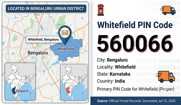 Whitefield Pin Code Whitefield Pin Code